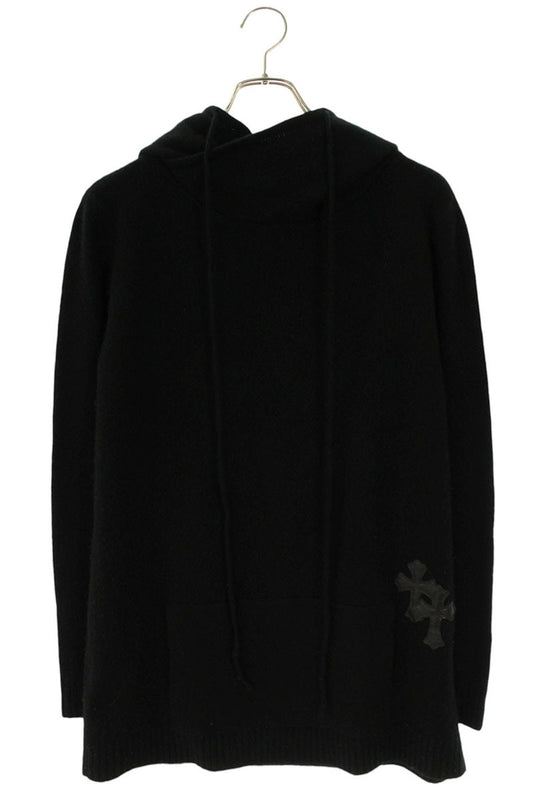 Chrome Hearts Cross Patch Cashmere Pullover Black Size M