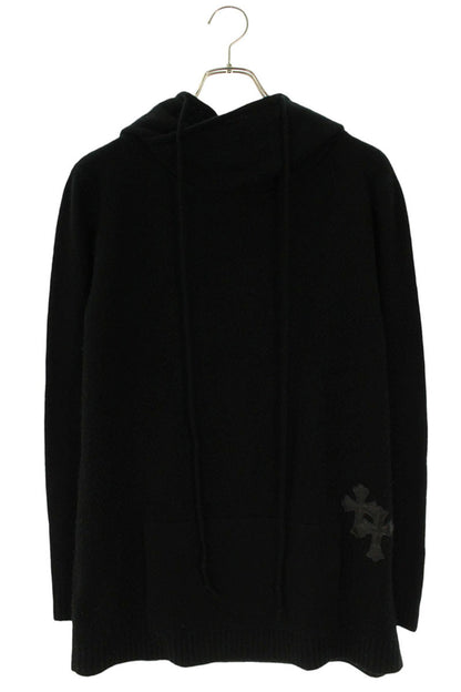 Chrome Hearts Cross Patch Cashmere Pullover Black Size M