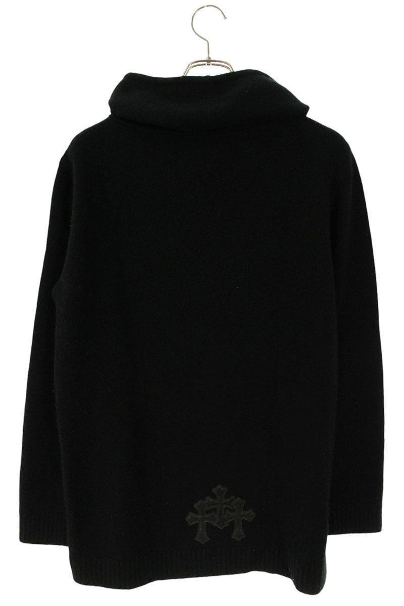 Chrome Hearts Cross Patch Cashmere Pullover Black Size M