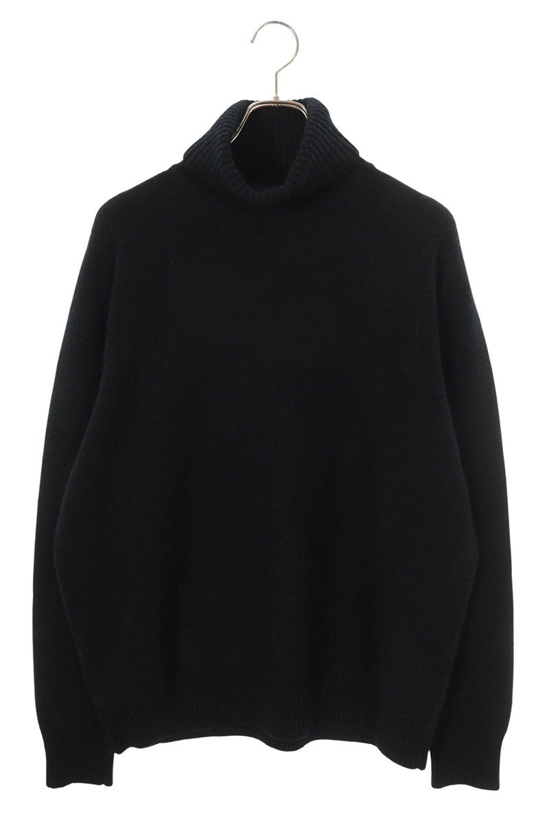 OAMC Back Logo High-Neck Wool Knit Black Size M