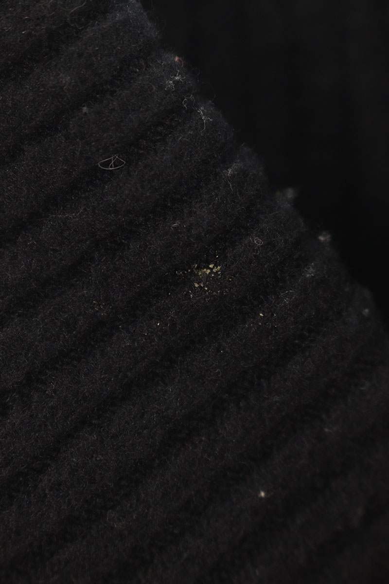 OAMC Back Logo High-Neck Wool Knit Black Size M