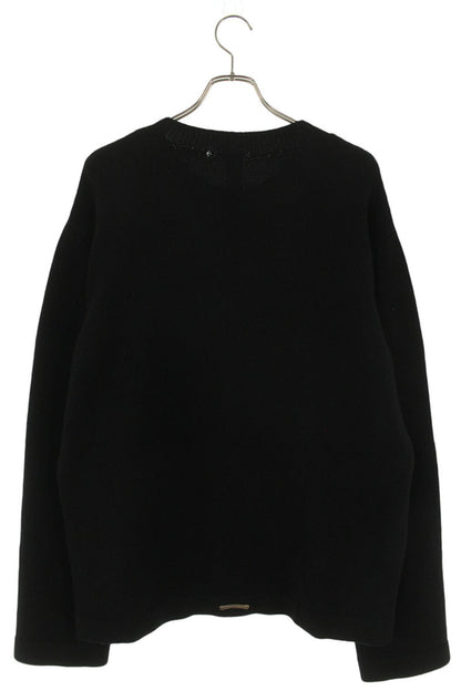 Chrome Hearts SAILIN ON CHSMR Logo Embroidered Knit Sweater Black Size M