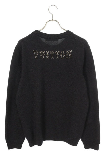 LOUISVUITTON 24AW Studded Crewneck Gray/Silver Size L