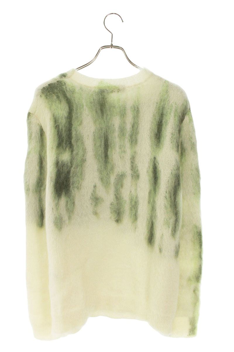 Louis Vuitton 19SS Knit Sweater White x Green Size S