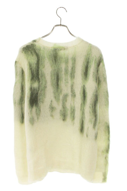 Louis Vuitton 19SS Knit Sweater White x Green Size S
