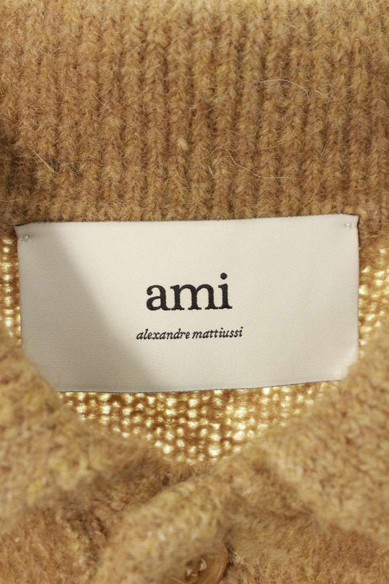 AMI Alexandre Mattiussi 25AW Logo Alpaca Polo Knit Size M