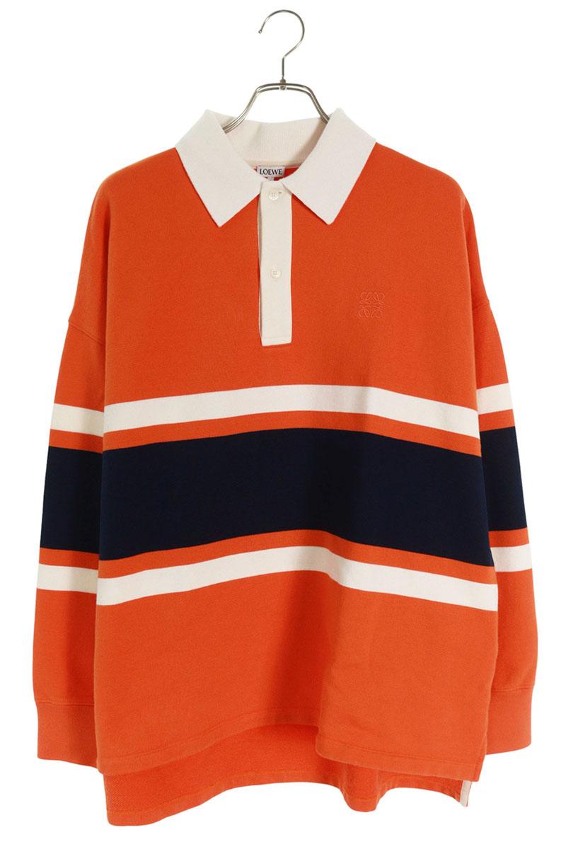 LOEWE Anagram Border Polo Knit Multi Size M