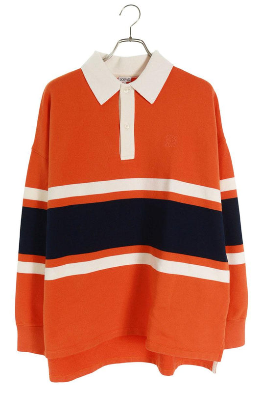LOEWE Anagram Border Polo Knit Multi Size M