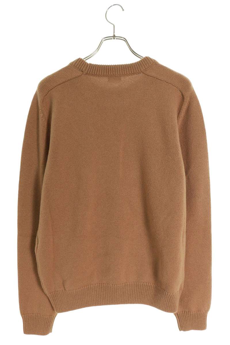 CELINE 25AW Cashmere Blend Crewneck Knit Brown Size M