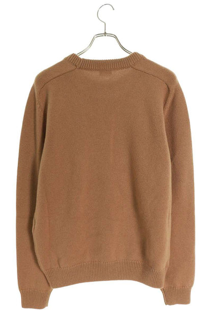 CELINE 25AW Cashmere Blend Crewneck Knit Brown Size M