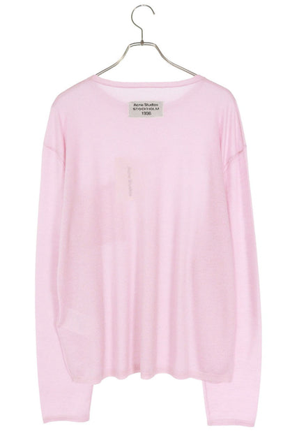 ACNE STUDIOS 25AW Pink Crewneck Cashmere Knit Size XL