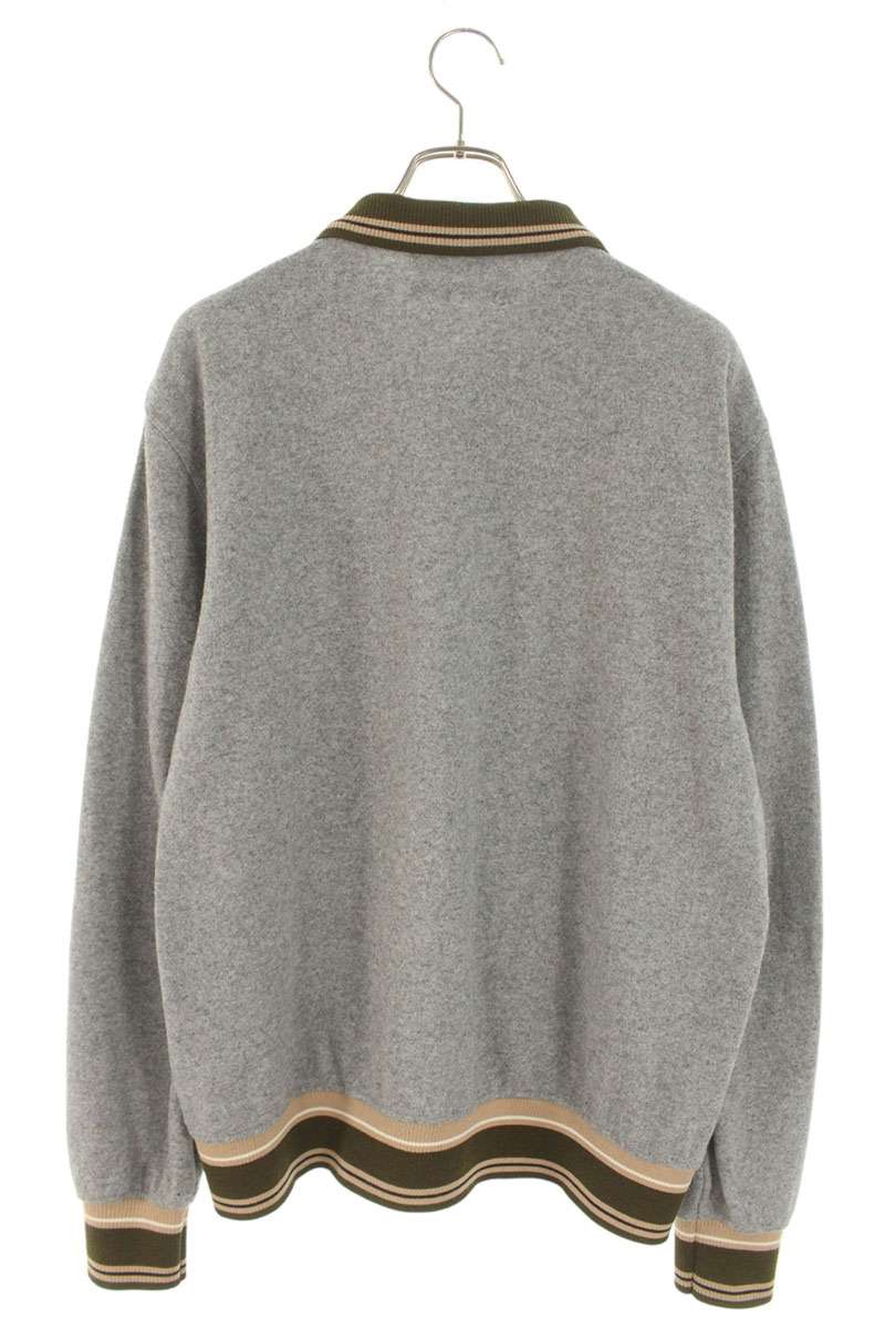RANRA 23AW Polo Collar Wool Knit Gray Size L