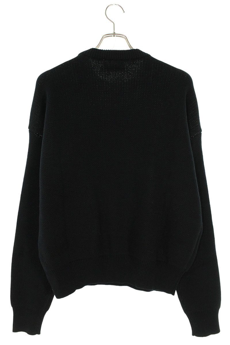 FOG ESSENTIALS Front Logo Knit Sweater Black Size XS
