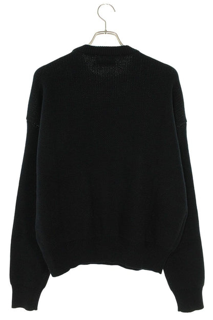 FOG ESSENTIALS Front Logo Knit Sweater Black Size XS