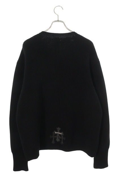 Chrome Hearts Cashmere Knit Sweater Black Size L