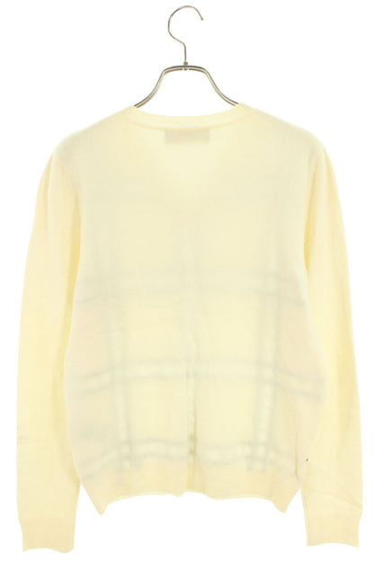 Fendi V-Neck Sweater White Size 44