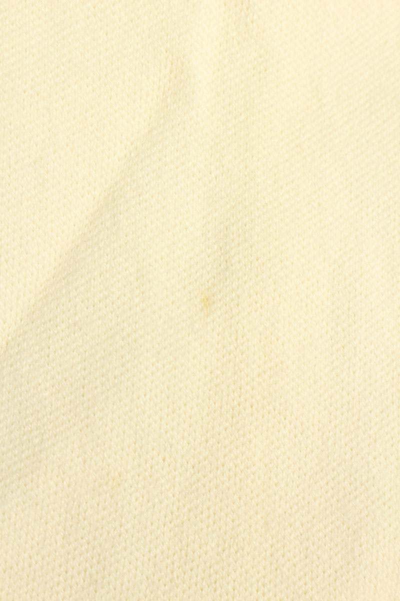 Fendi V-Neck Sweater White Size 44