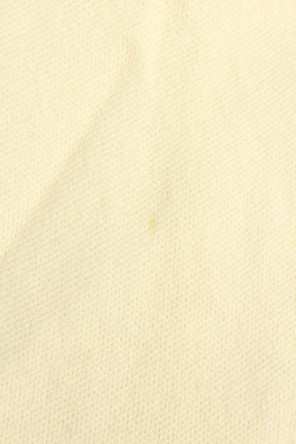 Fendi V-Neck Sweater White Size 44