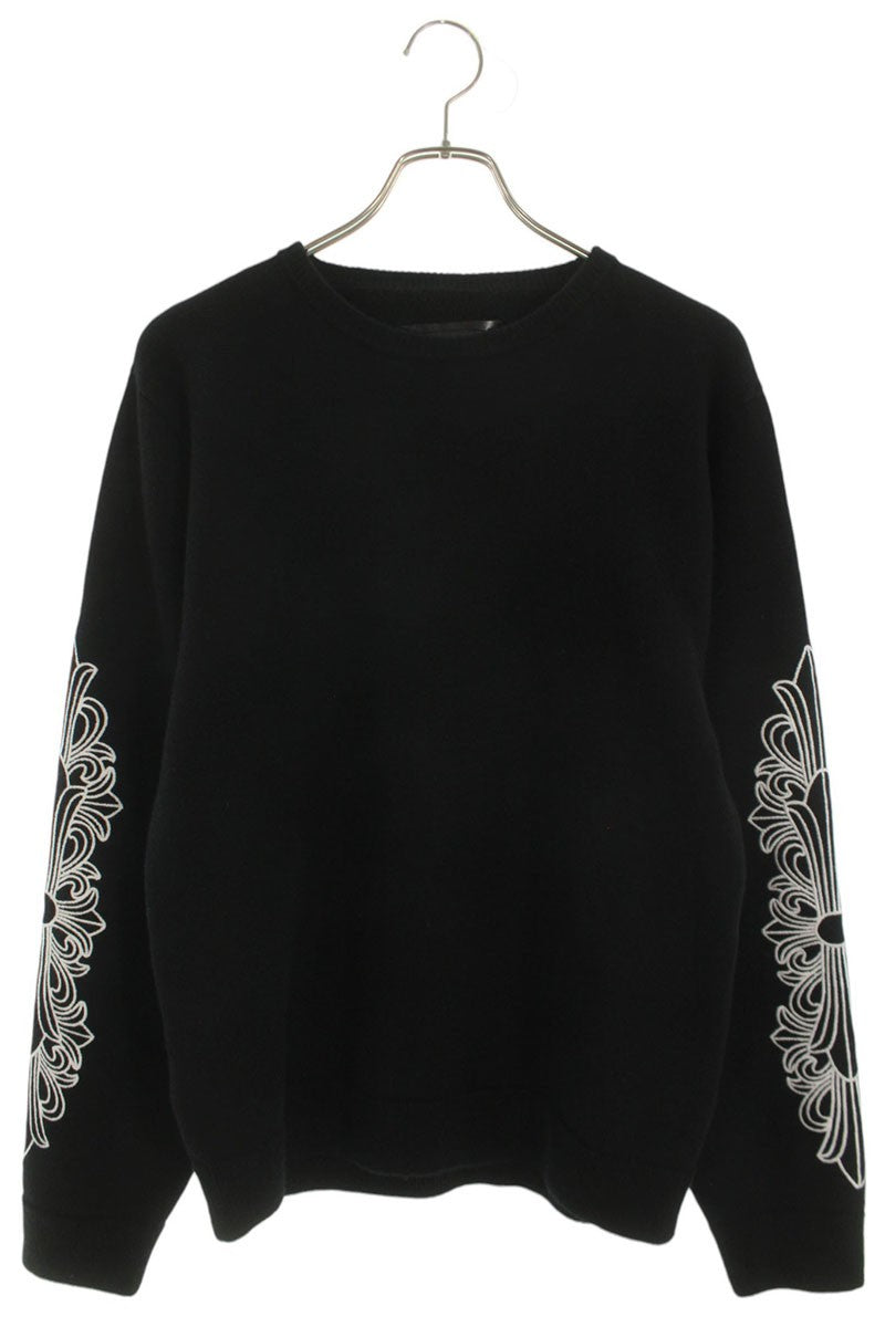 Chrome Hearts LIFE SENTENCE Knit Sweater Black Size M