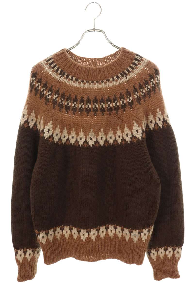 DSQUARED 24AW Wool Blend Jacquard Knit Multi Size L