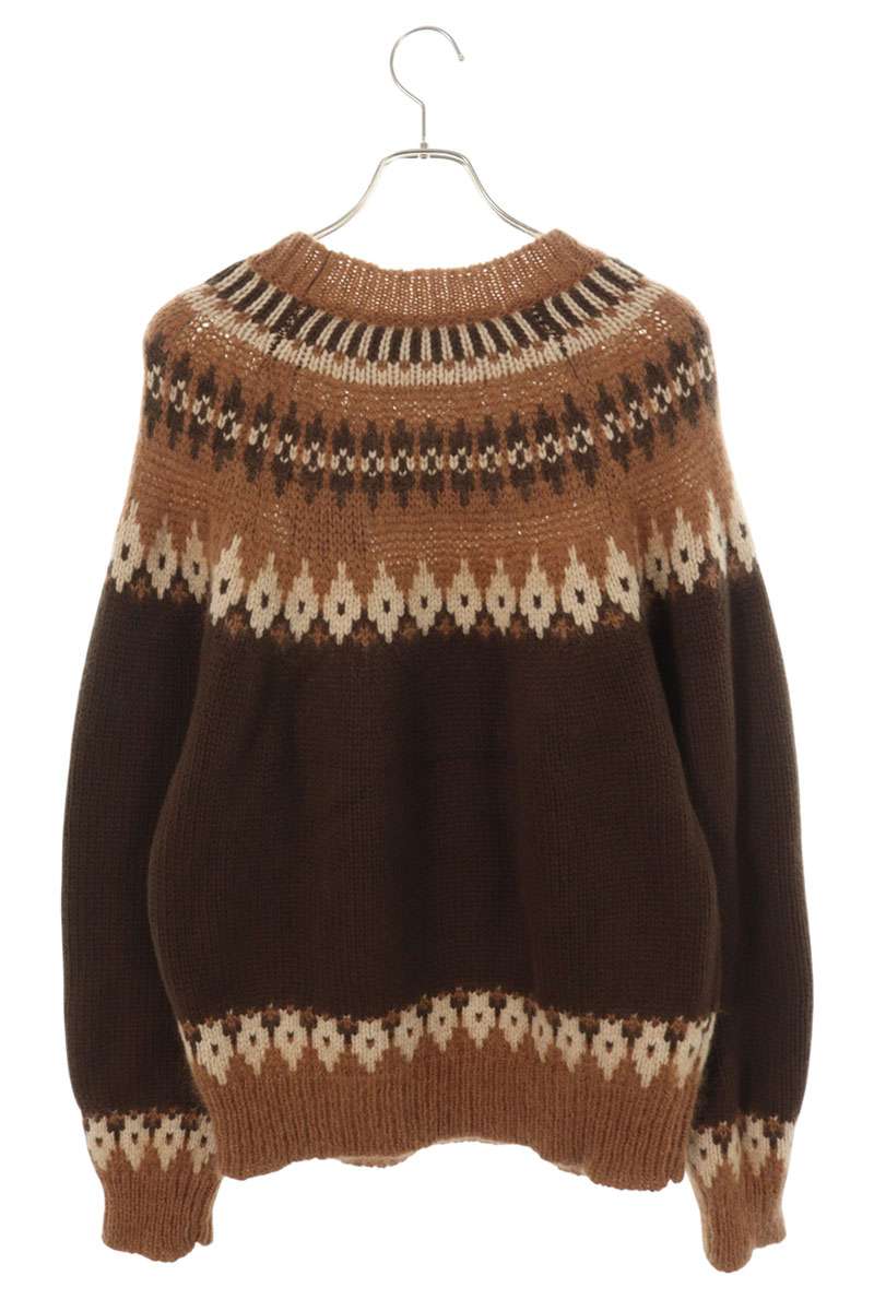 DSQUARED 24AW Wool Blend Jacquard Knit Multi Size L