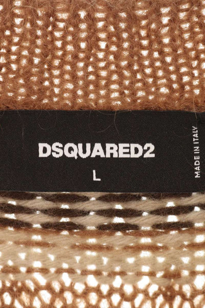 DSQUARED 24AW Wool Blend Jacquard Knit Multi Size L