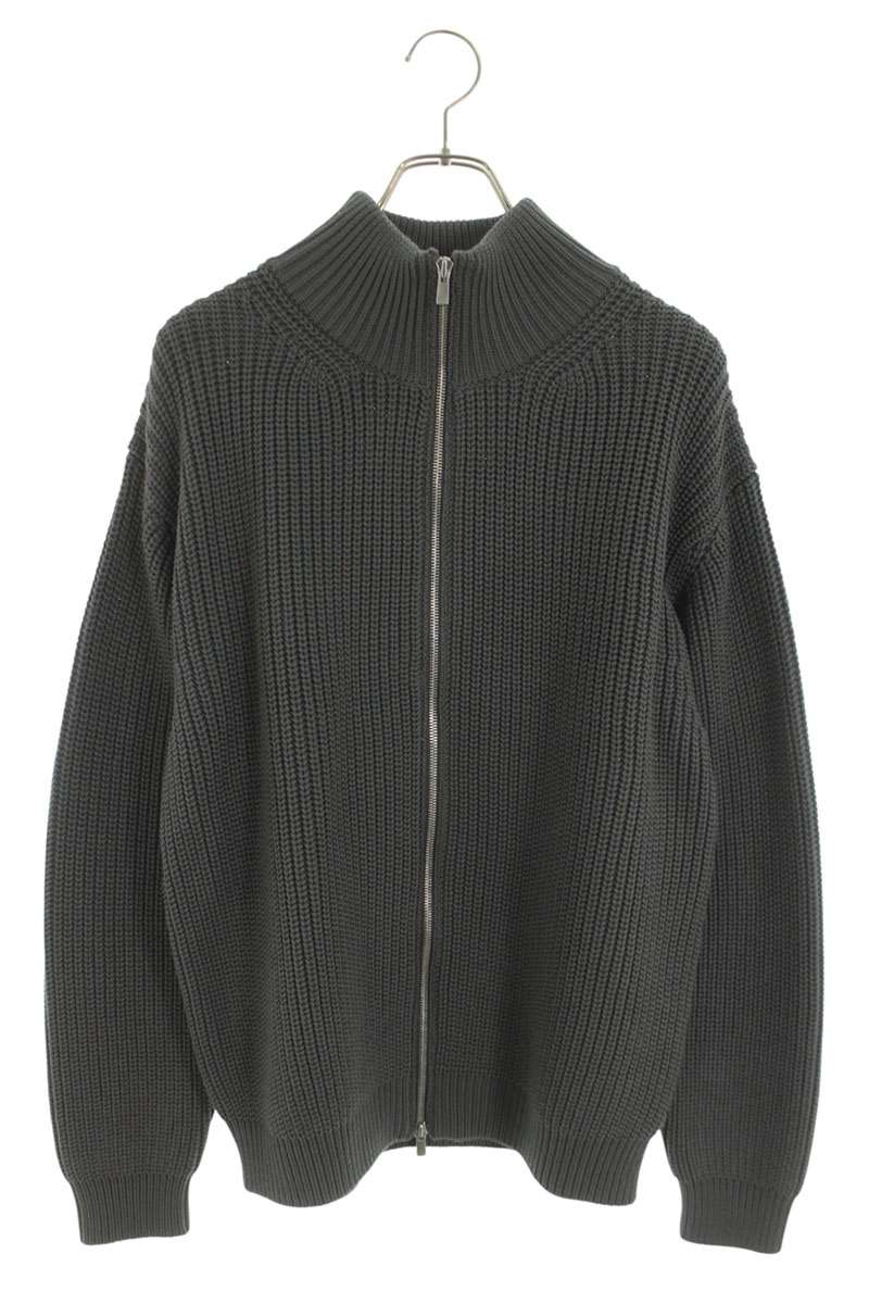 MACKINTOSH Gray Wool Driver's Knit Size M