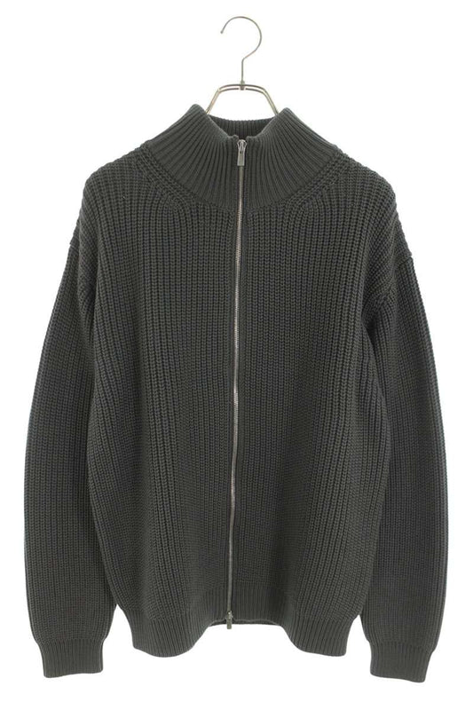MACKINTOSH Gray Wool Driver's Knit Size M