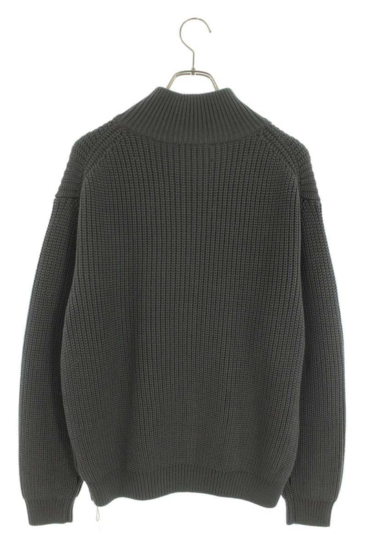 MACKINTOSH Gray Wool Driver's Knit Size M