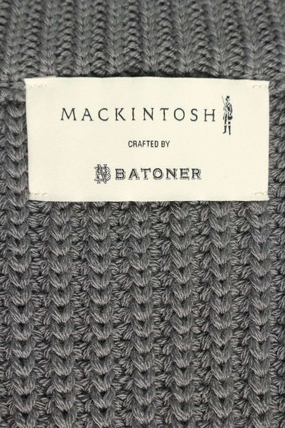MACKINTOSH Gray Wool Driver's Knit Size M