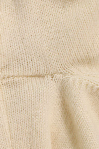 CHANEL LA PAUSA Cashmere Crewneck Knit Off-White Size XXS