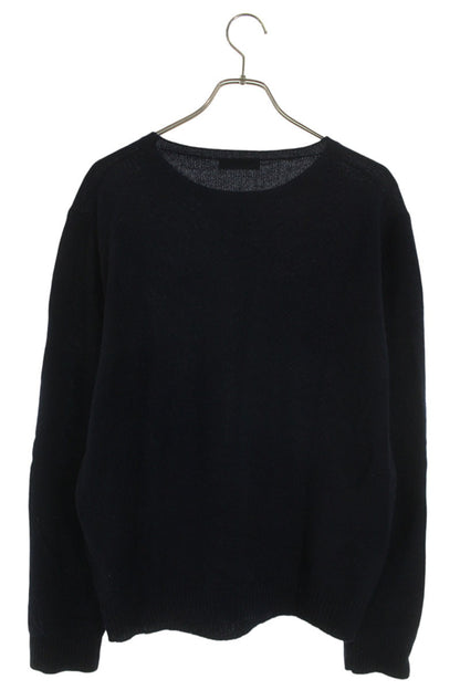 Prada Navy Cashmere Crewneck Knit Size XXL