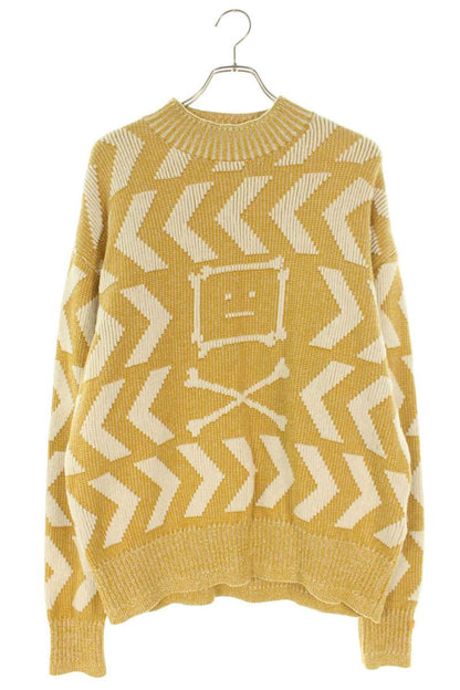 ACNE STUDIOS Face Design Pattern Knit Multi Size M