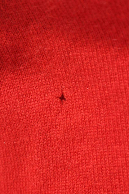 Hermes Cashmere Knit Sweater Red Size L