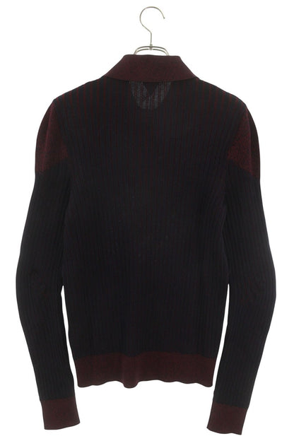 Bottega Veneta Polo Knit Sweater Red x Blue Size S