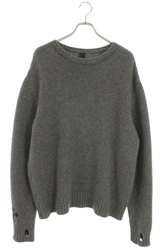 Chrome Hearts Sleeve Cross Patch Cashmere Gray Size L