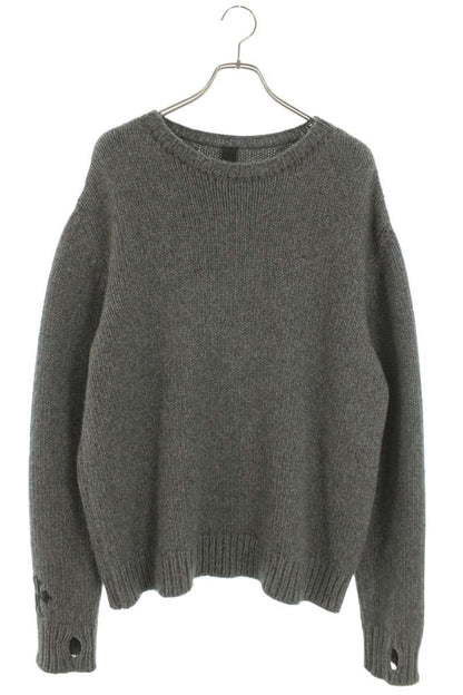 Chrome Hearts Sleeve Cross Patch Cashmere Gray Size L