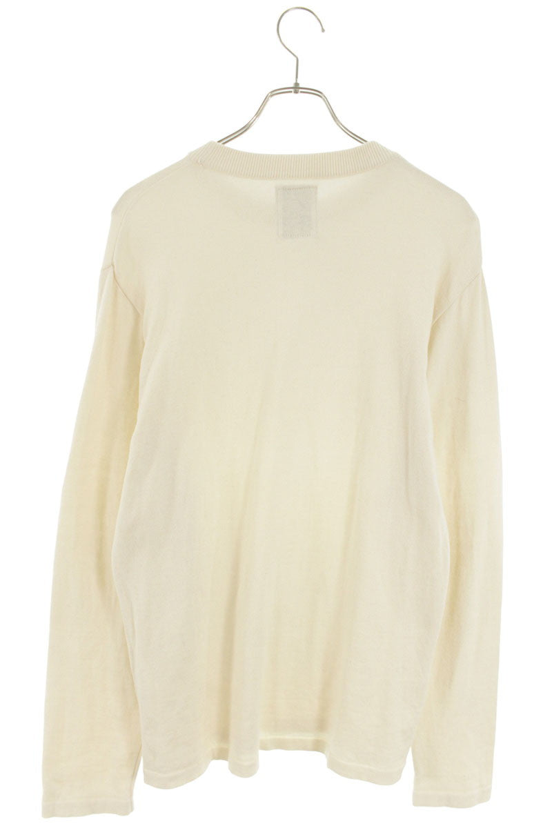 KAJA Off-White Cotton Cashmere Blend Knit Size L