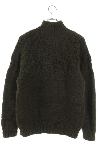 Batoner Knit Sweater Green Size 1