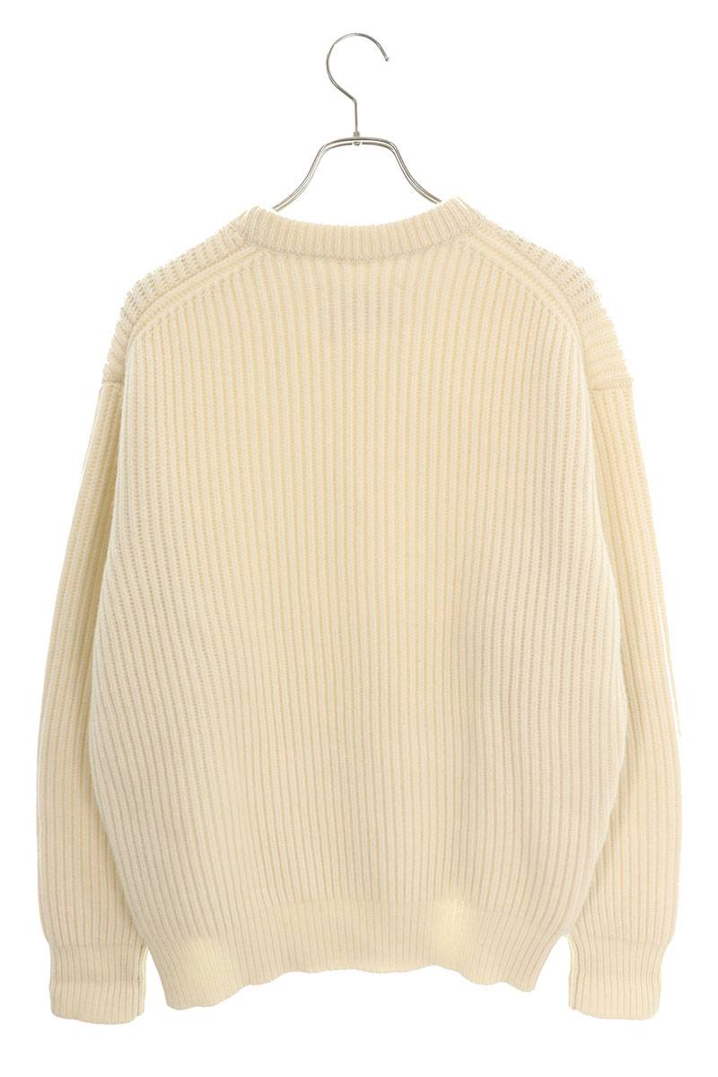 Jil Sander J14511 Wool Knit Sweater White Size S
