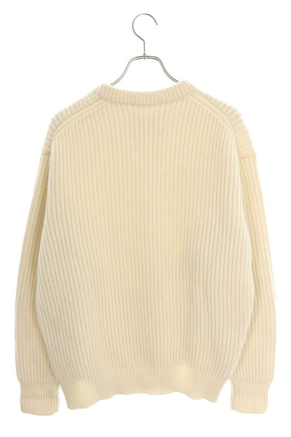 Jil Sander J14511 Wool Knit Sweater White Size S