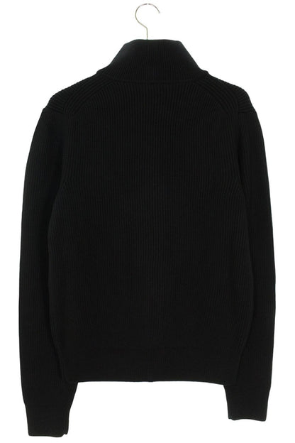 VETEMENTS 26SS Cross Zip-Up Wool Knit Black Size S
