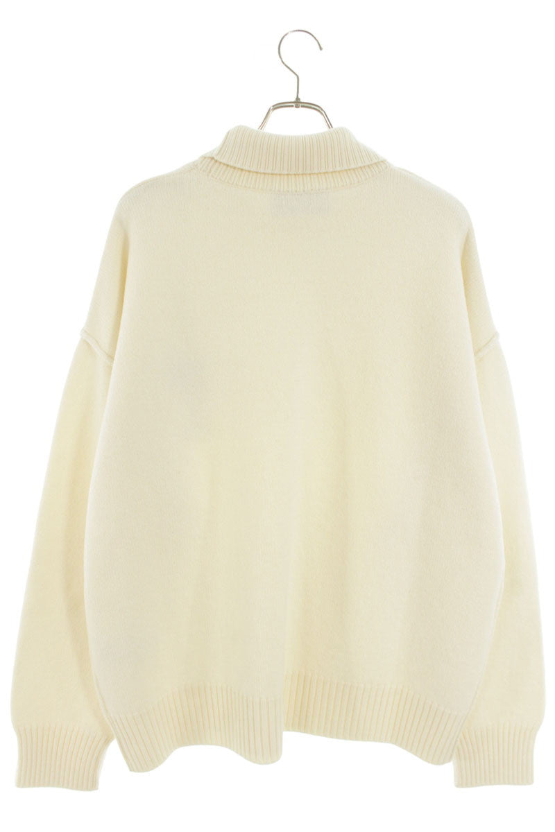 AMI Alexandre Mattiussi 26SS Heart A Turtleneck Knit Size L