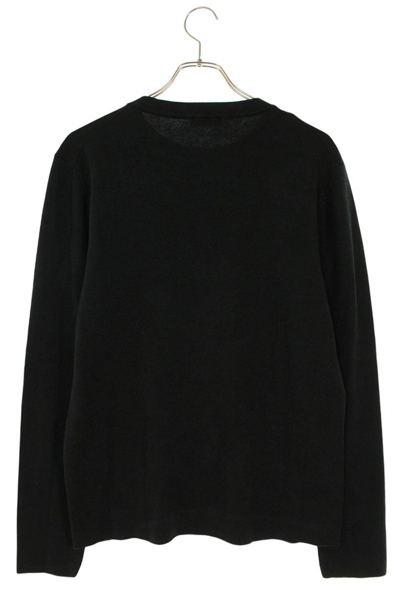 Dior HOMME 18SS Atelier Logo Wool Silk Crewneck Knit Size L