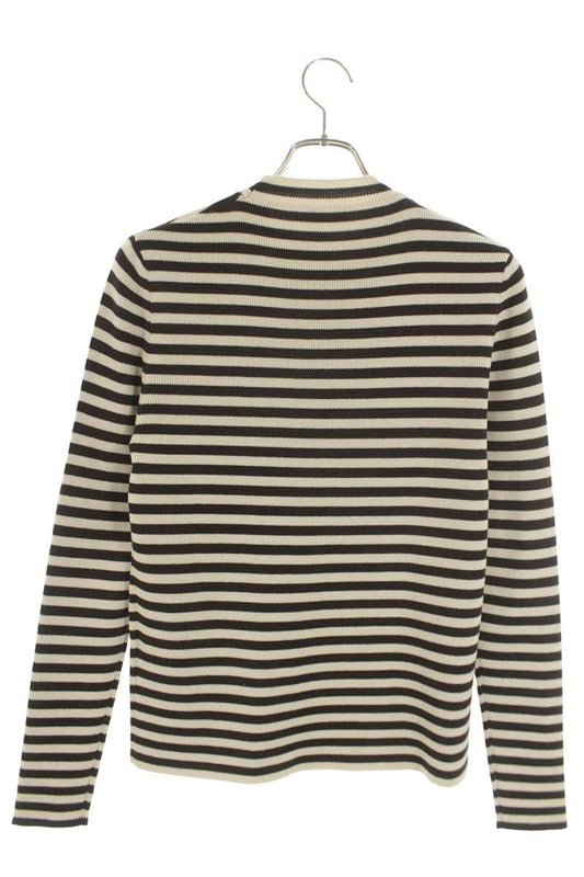 PRADA Logo Embroidered Super Fine Wool Crewneck Multi Size S