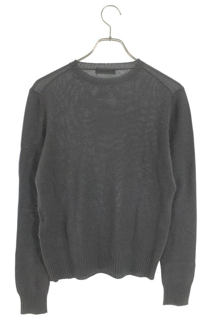 Prada Gray Cashmere Crewneck Knit Size S