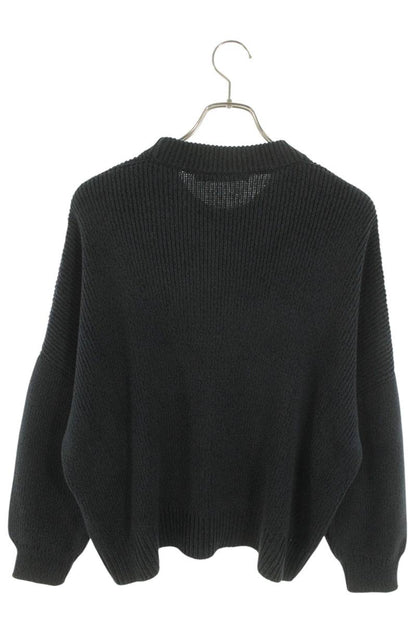 Louis Vuitton 18SS LV Logo Knit Sweater Gray Size XS