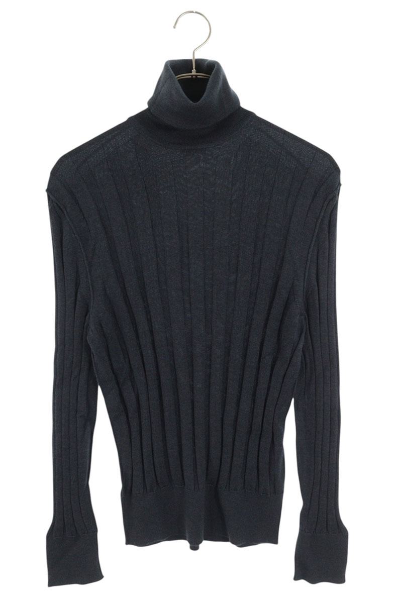 TOMFORD Navy Cashmere Blend Turtle Neck Knit Size S