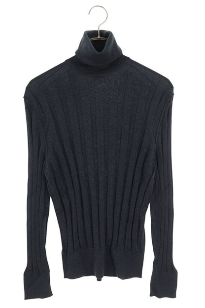 TOMFORD Navy Cashmere Blend Turtle Neck Knit Size S