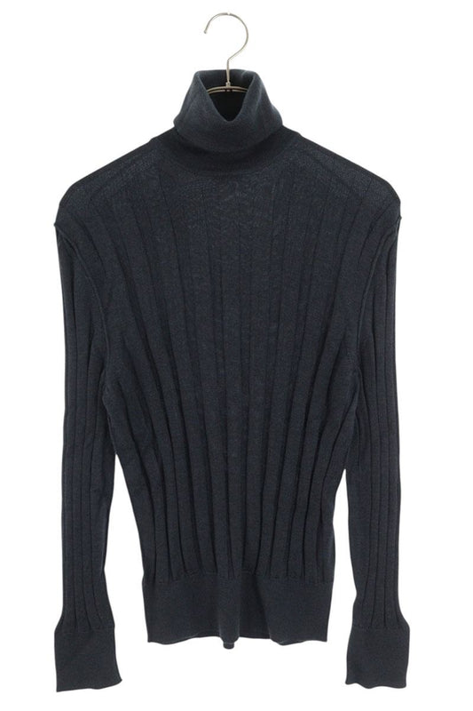 TOMFORD Navy Cashmere Blend Turtle Neck Knit Size S